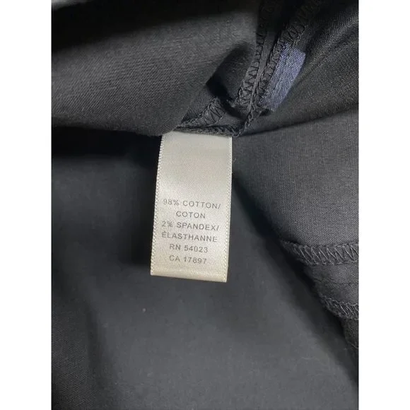 Banana Republic Women's Black Knee Length A-Line Skirt - 4 Petite - Picture 4 of 4